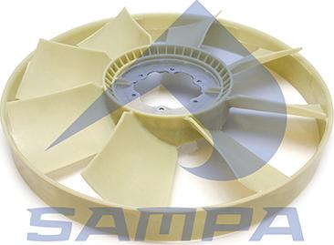 Sampa 021.357 - Вентилятор MAN см. 51066010250 autosila-amz.com