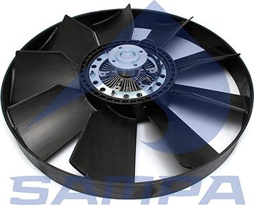 Sampa 021.369 - Вентилятор, охлаждение двигателя autosila-amz.com