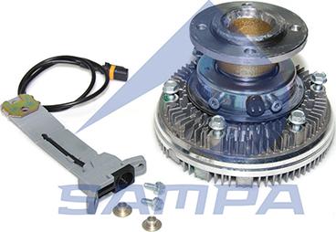 Sampa 021.360 - Сцепление, вентилятор радиатора autosila-amz.com
