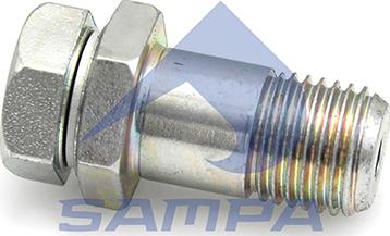 Sampa 021.375 - Клапан препускной ТНВД, M14x1.5 \MAN/VOLVO/MB/RENAULT/IVECO/DAF autosila-amz.com