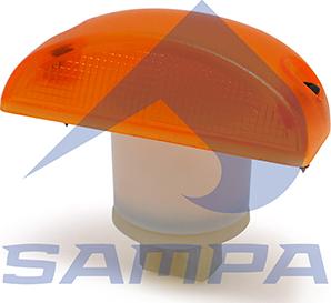 Sampa 023.401 - Поворотник DAF/Iveco/RVI Magnum/Premium DXI/Volvo FL/FE (повторитель в подножке) autosila-amz.com