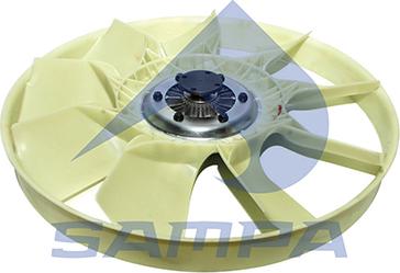 Sampa 023.062 - Вентилятор, охлаждение двигателя autosila-amz.com