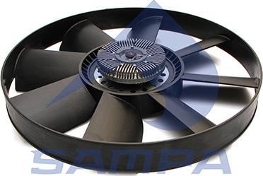 Sampa 022.397 - Вентилятор, охлаждение двигателя autosila-amz.com