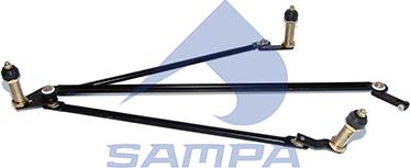 Sampa 022.250 - Система тяг и рычагов привода стеклоочистителя autosila-amz.com