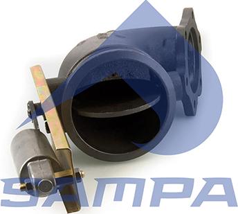Sampa 022.201 - Коллектор выпускной Ман с моторным тормозом двигатель D2066 D2676 autosila-amz.com