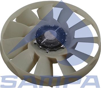 Sampa 027.480 - Вентилятор, охлаждение двигателя autosila-amz.com