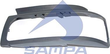 Sampa 079.418 - облицовка фары левая! \RVI Premium /TR/PR, Kerax autosila-amz.com