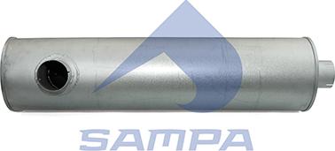 Sampa 079.174 - Средний / конечный глушитель ОГ autosila-amz.com