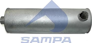 Sampa 079.175 - Средний / конечный глушитель ОГ autosila-amz.com