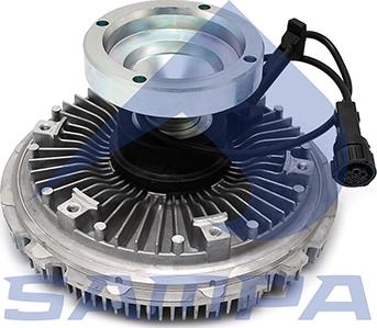 Sampa 079.302 - Сцепление, вентилятор радиатора autosila-amz.com