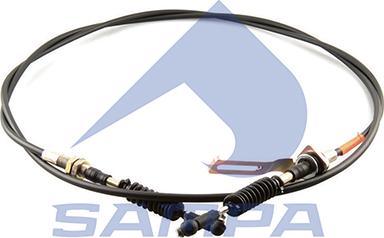 Sampa 079.331 - Тросик газа autosila-amz.com