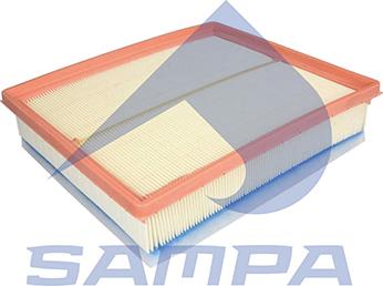 Sampa 076.441 - Воздушный фильтр, двигатель autosila-amz.com