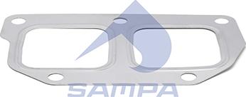 Sampa 076.296 - Прокладка, выпускной коллектор autosila-amz.com