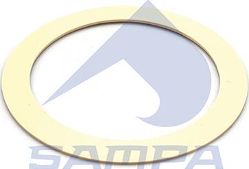 Sampa 070.022 - Уплотняющее кольцо, сальник, ступица колеса autosila-amz.com