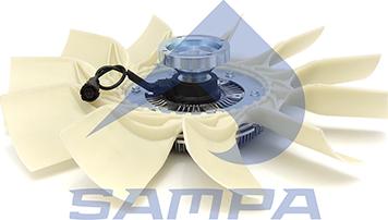 Sampa 078.401 - Вентилятор, охлаждение двигателя autosila-amz.com