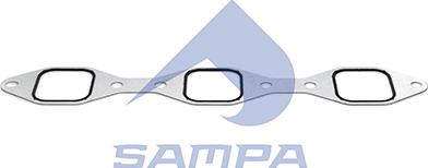 Sampa 078.009 - Прокладка, впускной коллектор autosila-amz.com