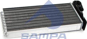 Sampa 078.188 - Радиатор отопителя RVI Premium (все) autosila-amz.com