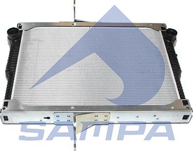 Sampa 078.182 - Радиатор, охлаждение двигателя autosila-amz.com
