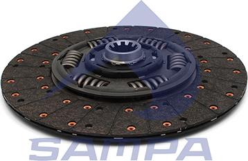 Sampa 078.257 - Диск сцепления, фрикцион autosila-amz.com