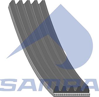 Sampa 077.173 - Поликлиновой ремень autosila-amz.com