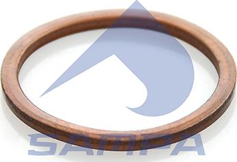 Sampa 105.007 - Уплотнительное кольцо, резьбовая пробка маслосливного отверстия autosila-amz.com