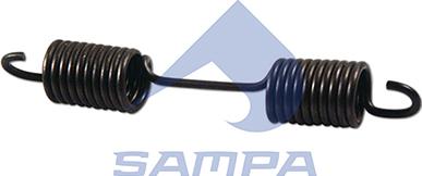 Sampa 100.098 - Пружина тормозной колодки autosila-amz.com