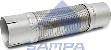 Sampa 100.051/1 - Гофрированная труба, выхлопная система autosila-amz.com