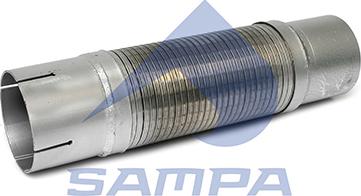 Sampa 100.051 - Гофрированная труба, выхлопная система autosila-amz.com