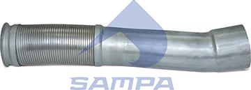Sampa 100.259 - Гофрированная труба, выхлопная система autosila-amz.com