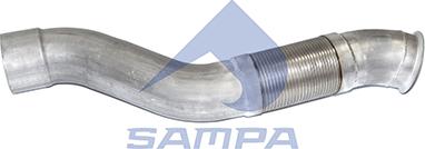 Sampa 100.257 - Гофрированная труба, выхлопная система autosila-amz.com