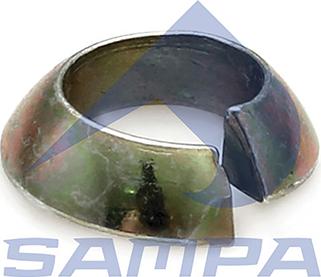 Sampa 107.112 - Шайба BPW MERCEDES конус-гровер шпильки колеса (14.5х26х6.5мм) SAMPA autosila-amz.com