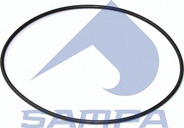 Sampa 115.657 - Уплотняющее кольцо, ступица колеса autosila-amz.com