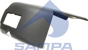 Sampa 1840 0012 - Накладка переднего бампера правая autosila-amz.com