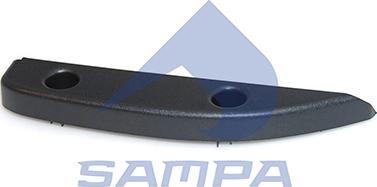 Sampa 1840 0161 - Накладка переднего бампера левая autosila-amz.com