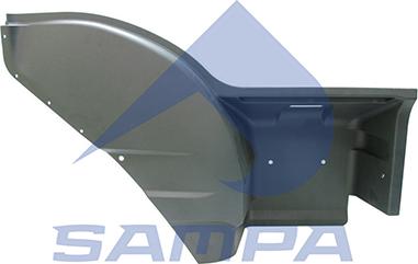 Sampa 1860 0050 - Подножка, накладка порога autosila-amz.com