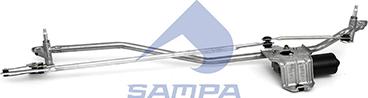 Sampa 205.320 - Трапеция стеклоочистителя КАМАЗ-5490 MERCEDES Atego с эл. мотором SAMPA autosila-amz.com