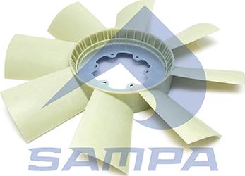 Sampa 200.159 - Вентилятор, охлаждение двигателя autosila-amz.com