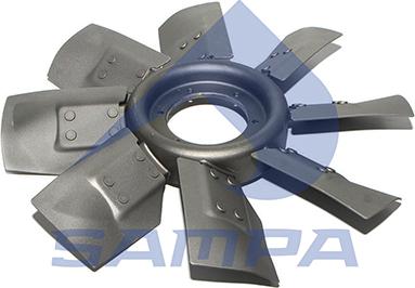 Sampa 200.157 - Вентилятор, охлаждение двигателя autosila-amz.com