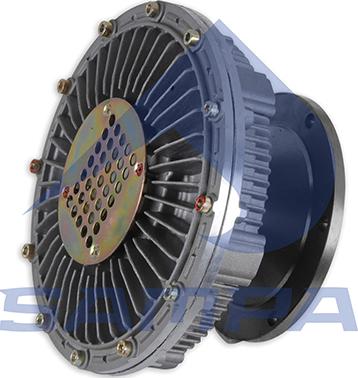 Sampa 200.166 - Сцепление, вентилятор радиатора autosila-amz.com