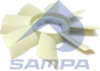 Sampa 200.160 - Вентилятор, охлаждение двигателя autosila-amz.com