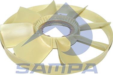 Sampa 200.161 - SA 200.161/8MV376733-081 крыльчатка вентилятора 8 лопастей d=750mm \MB Actros autosila-amz.com