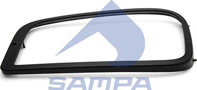 Sampa 201.060 - Облицовка MERCEDES Axor фары левая (серая) SAMPA autosila-amz.com