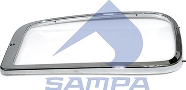 Sampa 201.062 - окантовка фары! левая хром.\ MB AXOR autosila-amz.com