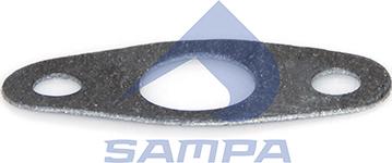 Sampa 203.165 - прокладка турбокомпрессора ! (к) на отвод масла\ МВ Axor OM457 LA/HLA autosila-amz.com