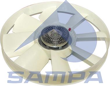 Sampa 202.454 - Вентилятор, охлаждение двигателя autosila-amz.com