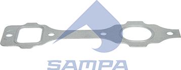 Sampa 202.128 - Прокладка, выпускной коллектор autosila-amz.com
