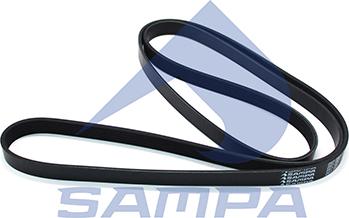 Sampa 207.261 - Поликлиновой ремень autosila-amz.com