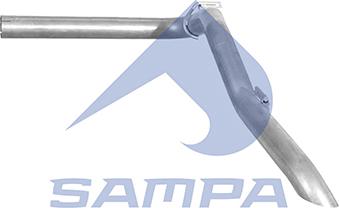 Sampa 210.043 - Труба выхлопного газа autosila-amz.com