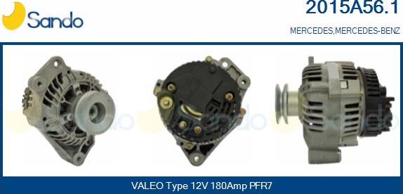 Sando 2015A56.1 - Генератор autosila-amz.com