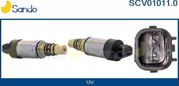 Sando SCV01011.0 - Регулирующий клапан, компрессор autosila-amz.com